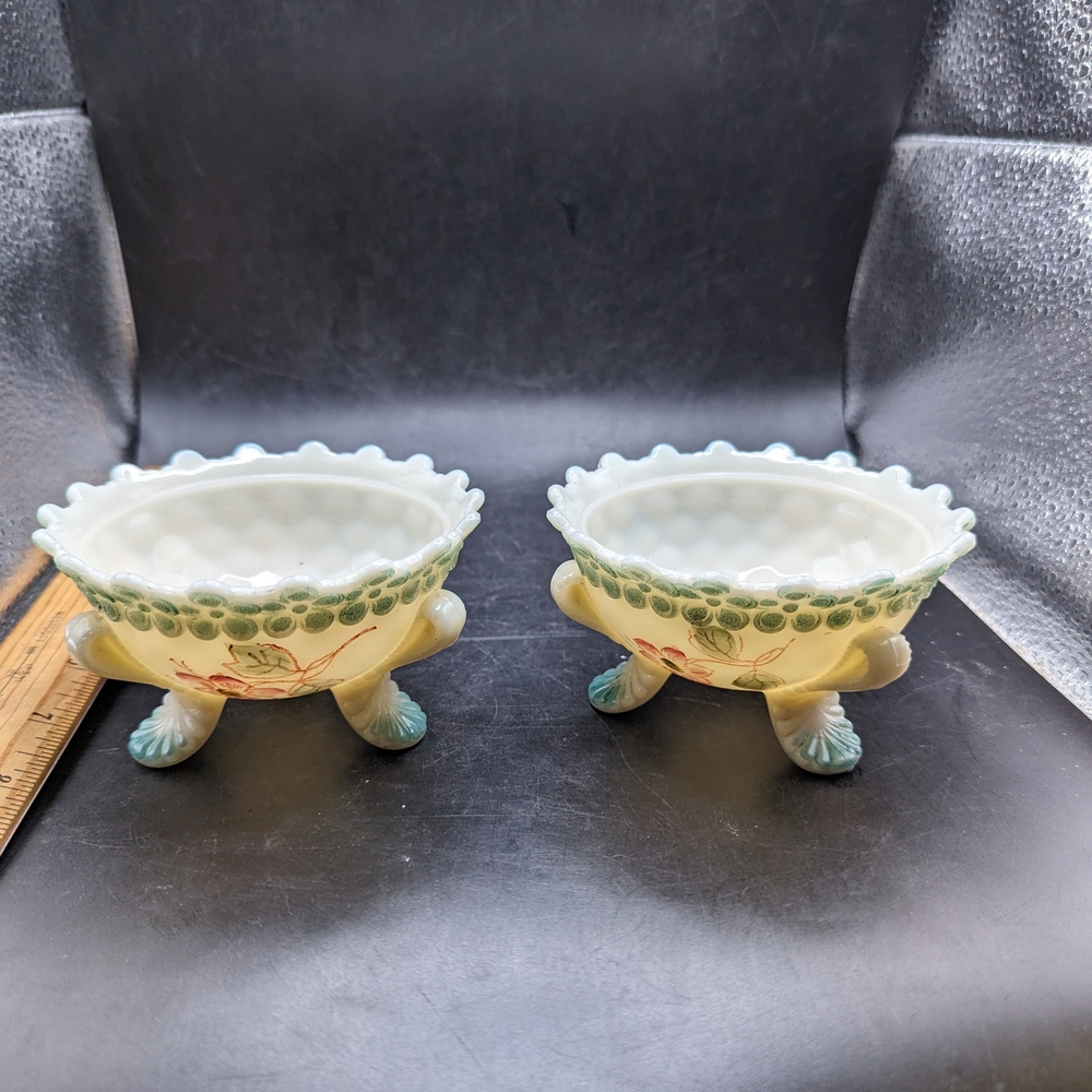 Vintage Set of 2 EAPG Candy Dish/Bowls Vermont / U.S. Glass ca. 1900 / Pattern G